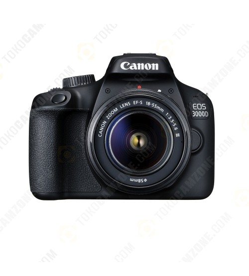 Canon EOS 3000D Kit EF-S 18-55mm III (Promo Cashback Rp 500.000)